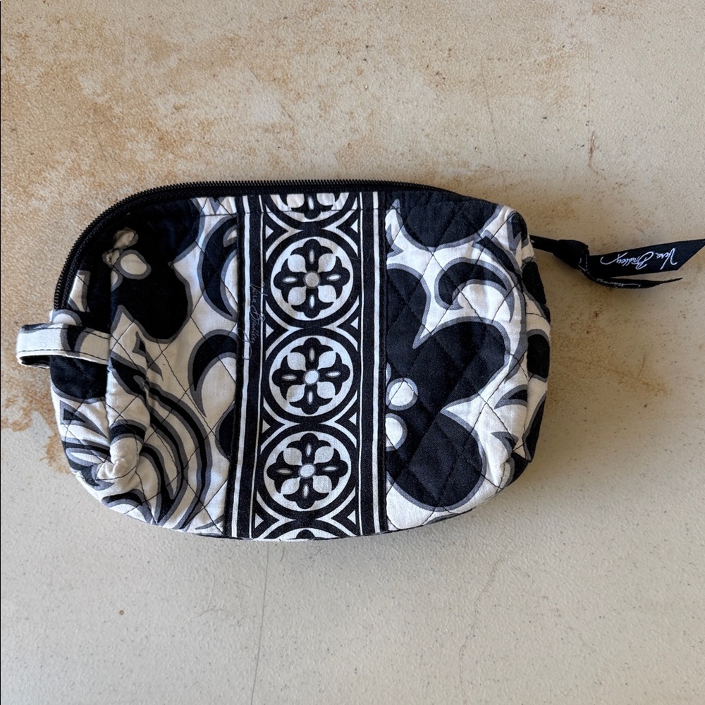 Vera Bradley Black and White Cosmetic Bag